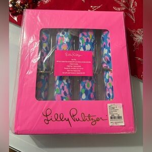 Lilly Pulitzer Colorful Floral Napkin Rings